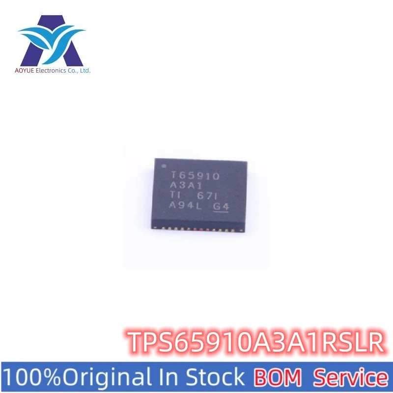 New Original Stock IC Electronic Components TPS65910A3A1RSLR IC MCU One Stop BOM Service
New Original Stock IC Electronic Components TPS65910A3A1RSLR IC MCU One Stop BOM Service