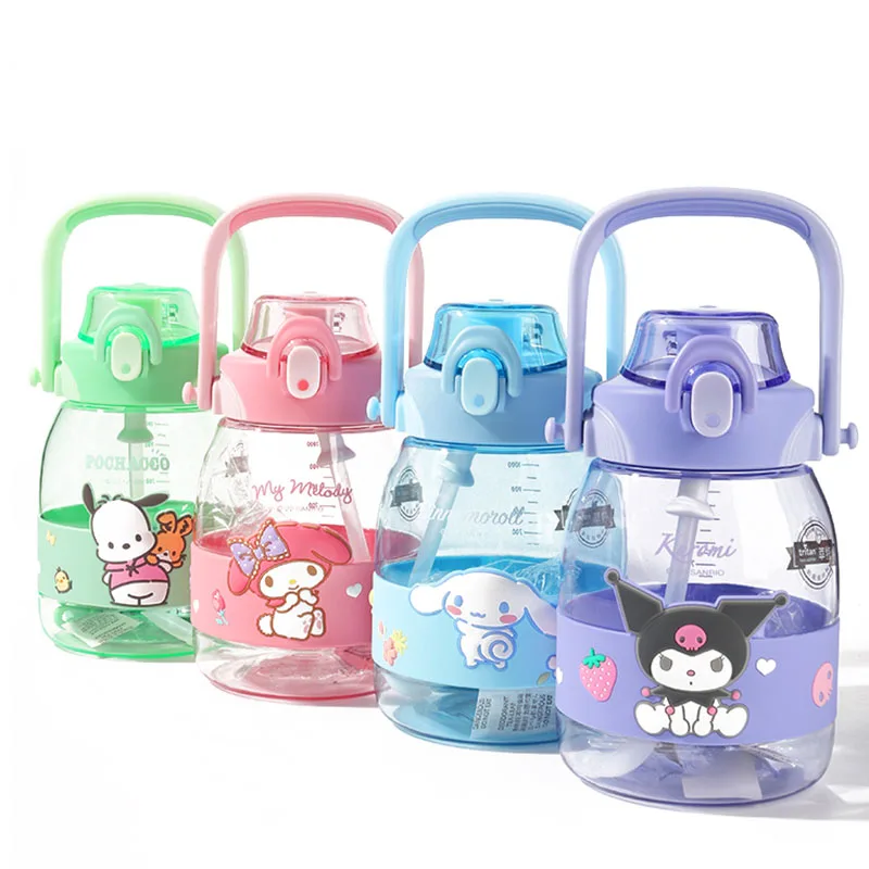 Kawaii My Melody Kuromi Cinnamoroll 1200 мл тритановая портативная чашка для живота аниме Sanrio девушка сердце Милая большая емкость чашка Sippy
Kawaii My Melody Kuromi Cinnamoroll 1200 мл тритановая портативная чашка для живота аниме Sanrio девушка сердце Милая большая емкость чашка Sippy