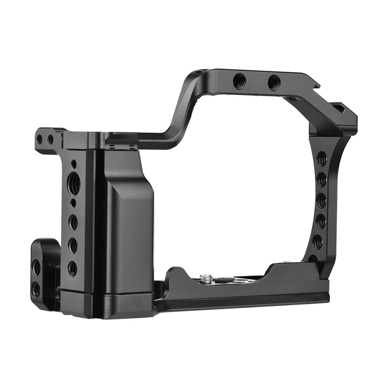 Camera Cage Aluminum Alloy Video Cage For Canon M5 M50 M50II Camera Cold Shoe Mount 1/4 Inch & 3/8 Inch Screw Holes
Camera Cage Aluminum Alloy Video Cage For Canon M5 M50 M50II Camera Cold Shoe Mount 1/4 Inch & 3/8 Inch Screw Holes