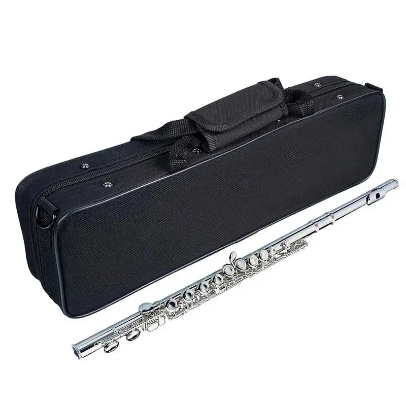 Universal 16 Hole Flute Case Cover Lightweight Canvas Flute Messenger Bag Protect Your FluteThis Wear Resistant Flute Carrying
Universal 16 Hole Flute Case Cover Lightweight Canvas Flute Messenger Bag Protect Your FluteThis Wear Resistant Flute Carrying
