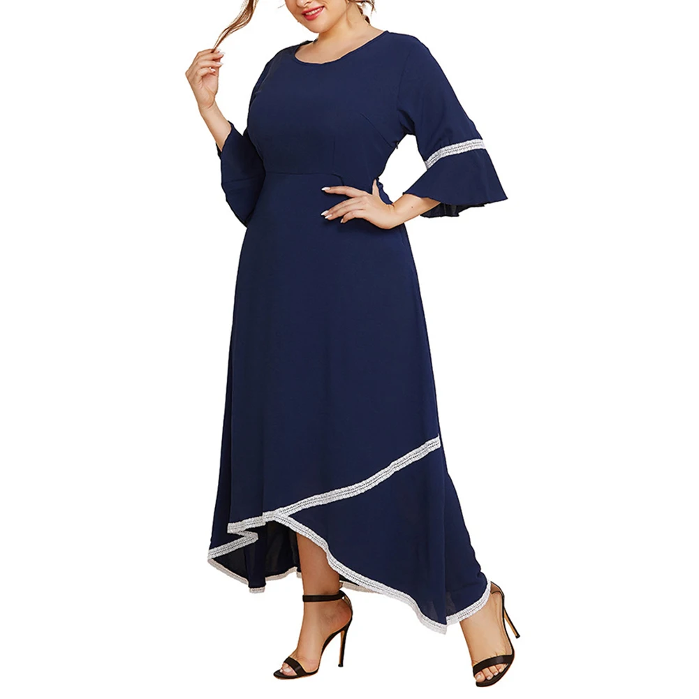 Женские платья XL ~ 4XL, длинное платье с длинным рукавом, свободное вечерние с длинным рукавом, вечернее платье
Женские платья XL ~ 4XL, длинное платье с длинным рукавом, свободное вечерние с длинным рукавом, вечернее платье