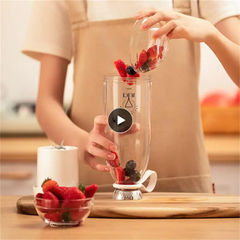 Fruit Mixers 500ml Multifunction Electric Juicer Smoothies Mixer Kitchen Accessories Fast Usb Rechargeable Portable Mini
Fruit Mixers 500ml Multifunction Electric Juicer Smoothies Mixer Kitchen Accessories Fast Usb Rechargeable Portable Mini