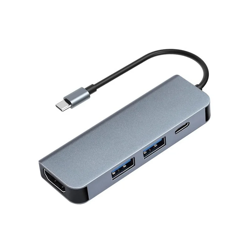 New M1 Type-C Docking Station USB-C HUB PD Fast Charge 87W Four In One Multi-Function Hub 4K HD Expansion Dock USB 3.0+USB
New M1 Type-C Docking Station USB-C HUB PD Fast Charge 87W Four In One Multi-Function Hub 4K HD Expansion Dock USB 3.0+USB