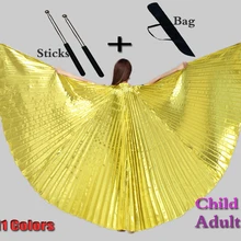 Belly Dance Isis Wings Belly Dance Accessories Bollywood Oriental Egyptian Sticks And Bag Costume Adult Kids Children Women