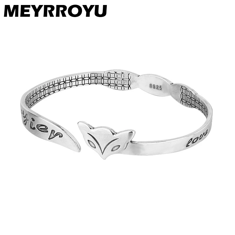 MEYRROYU Cute Animal Fox Cuff Bracelet For Women Men Luxury Fashion New Jewelry Party Birthday Couple Gift pulseras mujer
MEYRROYU Cute Animal Fox Cuff Bracelet For Women Men Luxury Fashion New Jewelry Party Birthday Couple Gift pulseras mujer