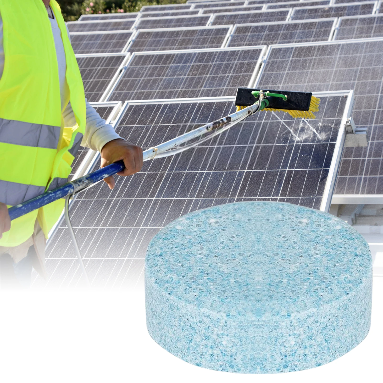 Cleaning Tablets Solar Panel Outdoor Window Cleaner Window Glass Solar Panel Cleaning System Professional Condensed Solar Panel
Cleaning Tablets Solar Panel Outdoor Window Cleaner Window Glass Solar Panel Cleaning System Professional Condensed Solar Panel