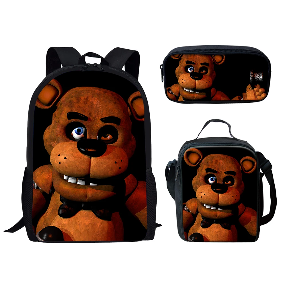 Children Back To School Backpack 3pcs/Sets School Bags for Teenager Boys Schoolbag Kids Backpacks Bookbag Freddy Daily Mochilas
Children Back To School Backpack 3pcs/Sets School Bags for Teenager Boys Schoolbag Kids Backpacks Bookbag Freddy Daily Mochilas
