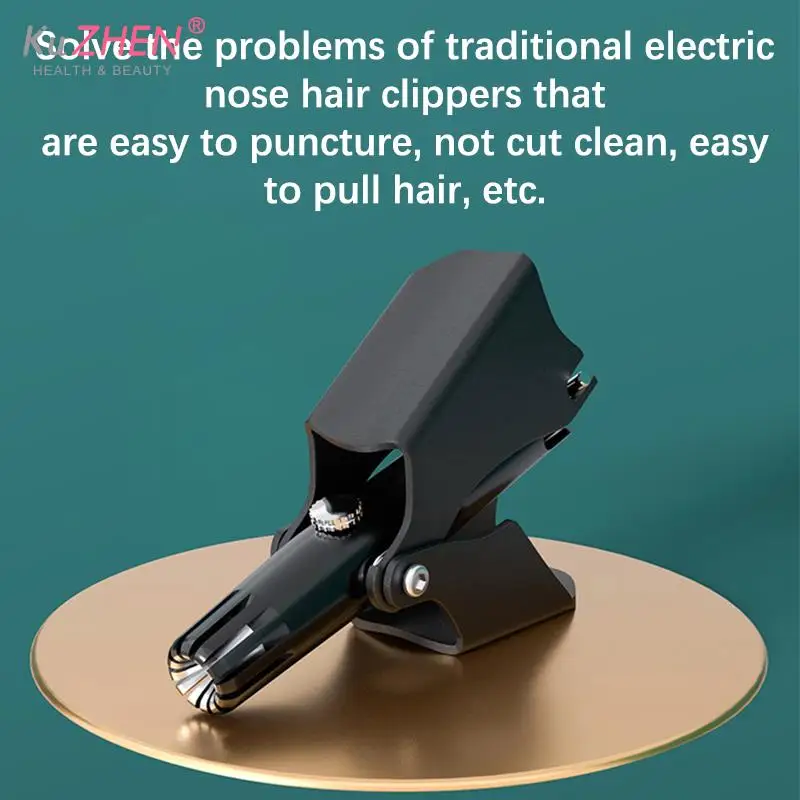 1Set Black Nose Hair Trimmer Set For Men Stainless Steel Nose Razor Shaver Manual Washable Nose Ear Hair Trimmer With Brush
1Set Black Nose Hair Trimmer Set For Men Stainless Steel Nose Razor Shaver Manual Washable Nose Ear Hair Trimmer With Brush