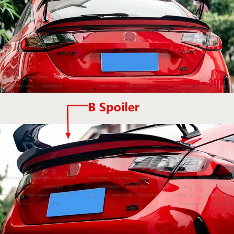 Задний спойлер на крышу для хэтчбека Honda 11 поколения Civic 2022 2023 2024 из АБС-пластика, комплект аксессуаров
Задний спойлер на крышу для хэтчбека Honda 11 поколения Civic 2022 2023 2024 из АБС-пластика, комплект аксессуаров