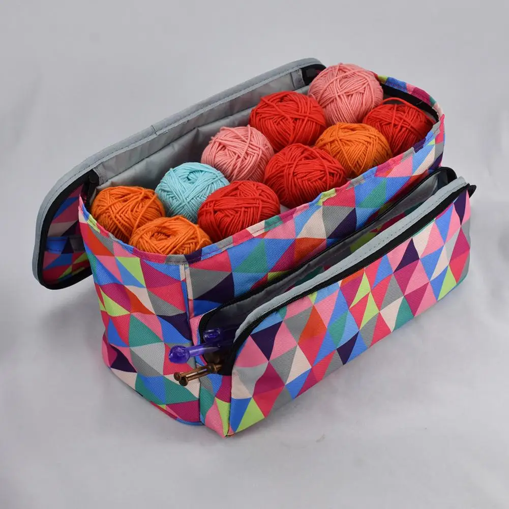 Yarn Storage Tote Beautiful Camouflage Pattern Needlework Bag DIY NeedleArts Craft Yarn Bag Side Pocket Crochet Storage Bag
Yarn Storage Tote Beautiful Camouflage Pattern Needlework Bag DIY NeedleArts Craft Yarn Bag Side Pocket Crochet Storage Bag