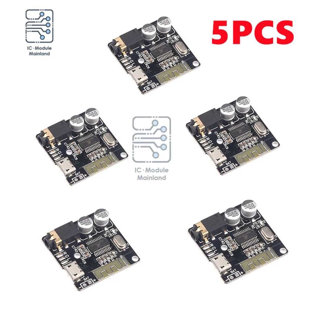 5PCS/Set VHM-314 Audio Sound Amplifier Bluetooth 5.0 Module Automotive Sound Module Bluetooth Receiver Speaker Board Diy Kit
5PCS/Set VHM-314 Audio Sound Amplifier Bluetooth 5.0 Module Automotive Sound Module Bluetooth Receiver Speaker Board Diy Kit