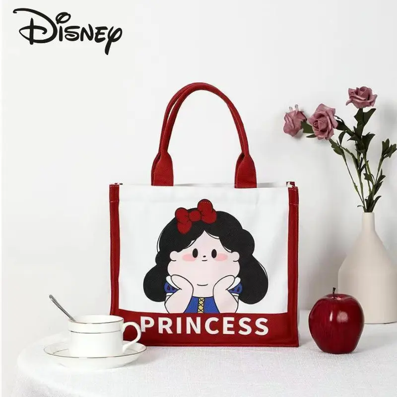 Disney Snow White Women's Handbag High Quality Student Handbag Commuter Shopping Bag Multi-functional Storage Leisure Bag
Disney Snow White Women's Handbag High Quality Student Handbag Commuter Shopping Bag Multi-functional Storage Leisure Bag
