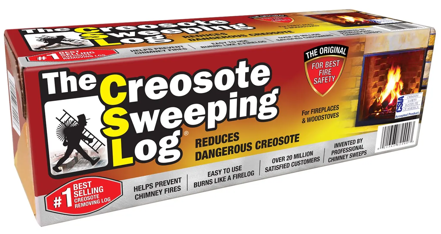 Creosote Sweeping Log for Fireplaces and Woodstoves, Chimney Maintenance Firelog Fireplace fan
Creosote Sweeping Log for Fireplaces and Woodstoves, Chimney Maintenance Firelog Fireplace fan