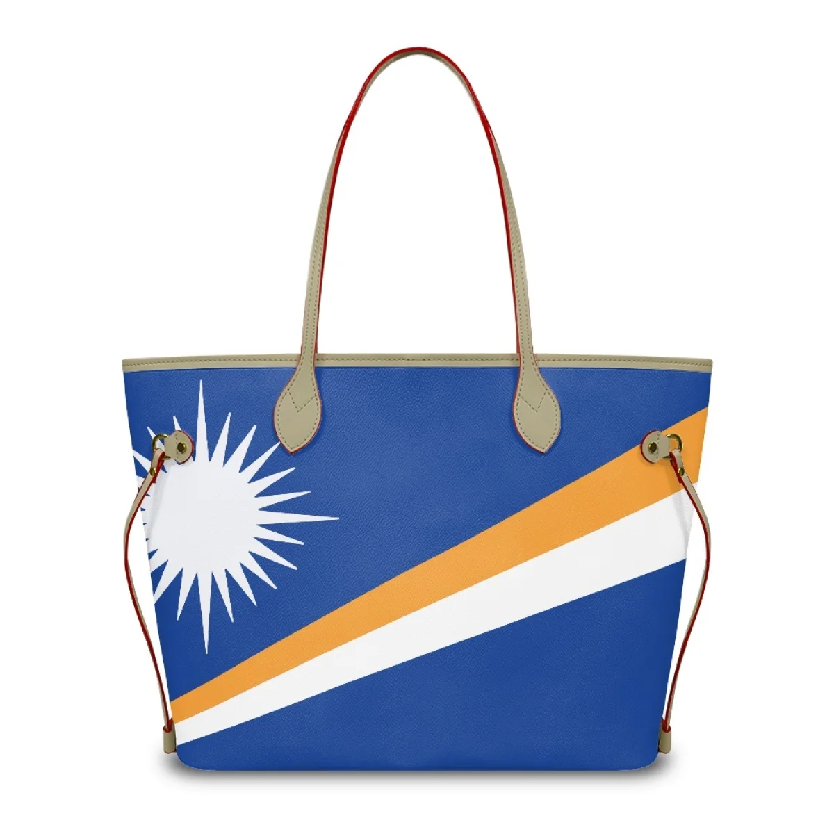 Marshall Island Flag Women Bags Daily Outdoor Street Large Capacity Storage Handbag Brand Designs Skincare Cosmetic Female Totes
Marshall Island Flag Women Bags Daily Outdoor Street Large Capacity Storage Handbag Brand Designs Skincare Cosmetic Female Totes
