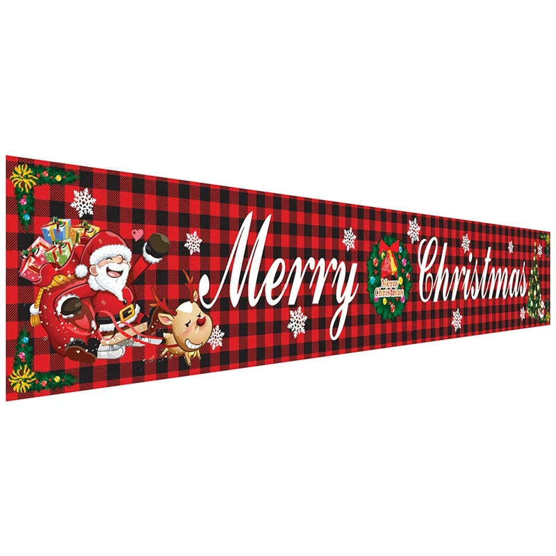

Наружный баннер с надписью "Merry Christmas", Декор для дома, 2020, Рождественский уличный декор, Рождество, Новый год 2021