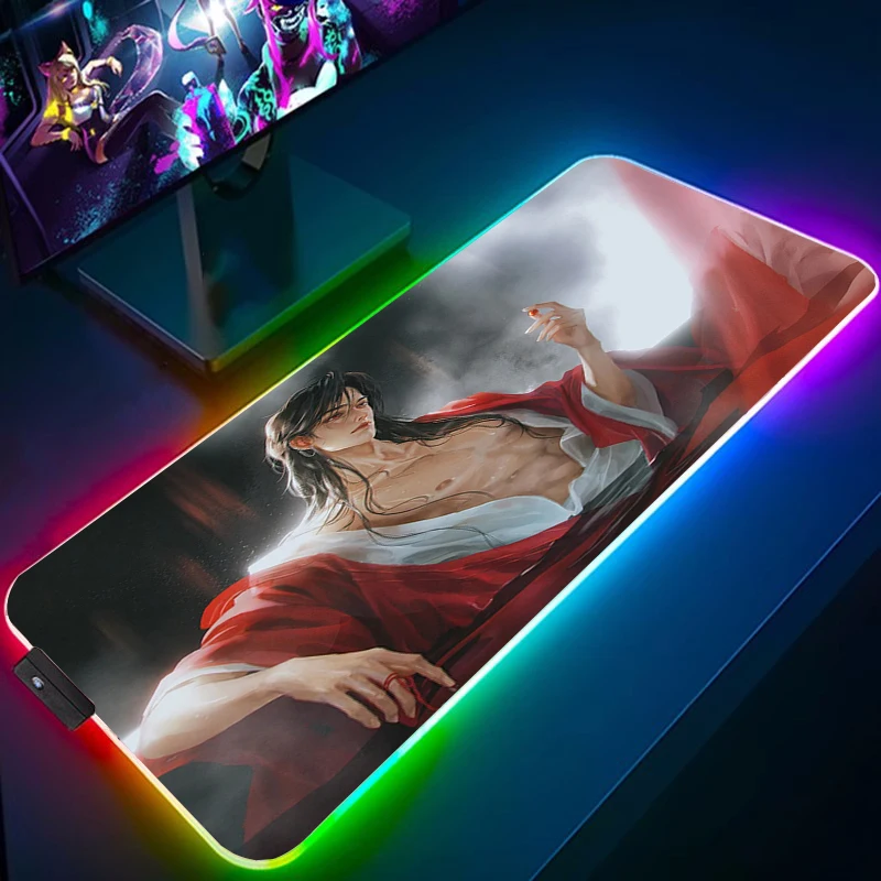 Mousepad Rgb Mouse Pad Speed Tian Guan Ci Fu Keyboard Pc Gamer Desk Mat Gaming Accessories Cabinet Mats Xxl Anime Carpet Large
Mousepad Rgb Mouse Pad Speed Tian Guan Ci Fu Keyboard Pc Gamer Desk Mat Gaming Accessories Cabinet Mats Xxl Anime Carpet Large