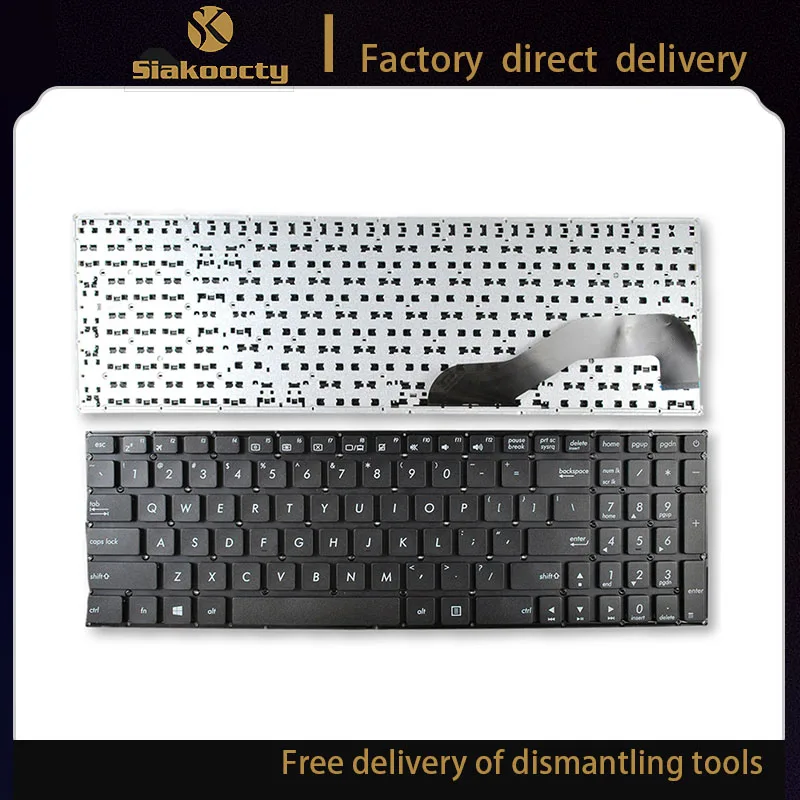 Siakoocty oem New For Asus X540 X540L X540LA X540LJ X540LJ4005 X540S series US Black Keyboard
Siakoocty oem New For Asus X540 X540L X540LA X540LJ X540LJ4005 X540S series US Black Keyboard
