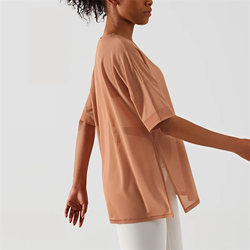 Best Luluwomen Health Yoga Short Sleeve Shirt Mesh Panel Loose Breathable T-Shirt Tennis Running Gym Sports Top Free Shipping
Best Luluwomen Health Yoga Short Sleeve Shirt Mesh Panel Loose Breathable T-Shirt Tennis Running Gym Sports Top Free Shipping