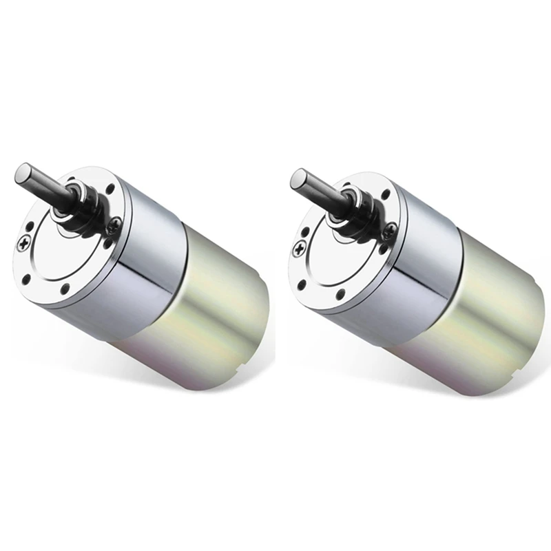 2X DC 12V 30RPM Gear Motor High Torque Electric Mini Speed Reduction Geared Motor Eccentric Output Shaft 37Mm Gearbox
2X DC 12V 30RPM Gear Motor High Torque Electric Mini Speed Reduction Geared Motor Eccentric Output Shaft 37Mm Gearbox