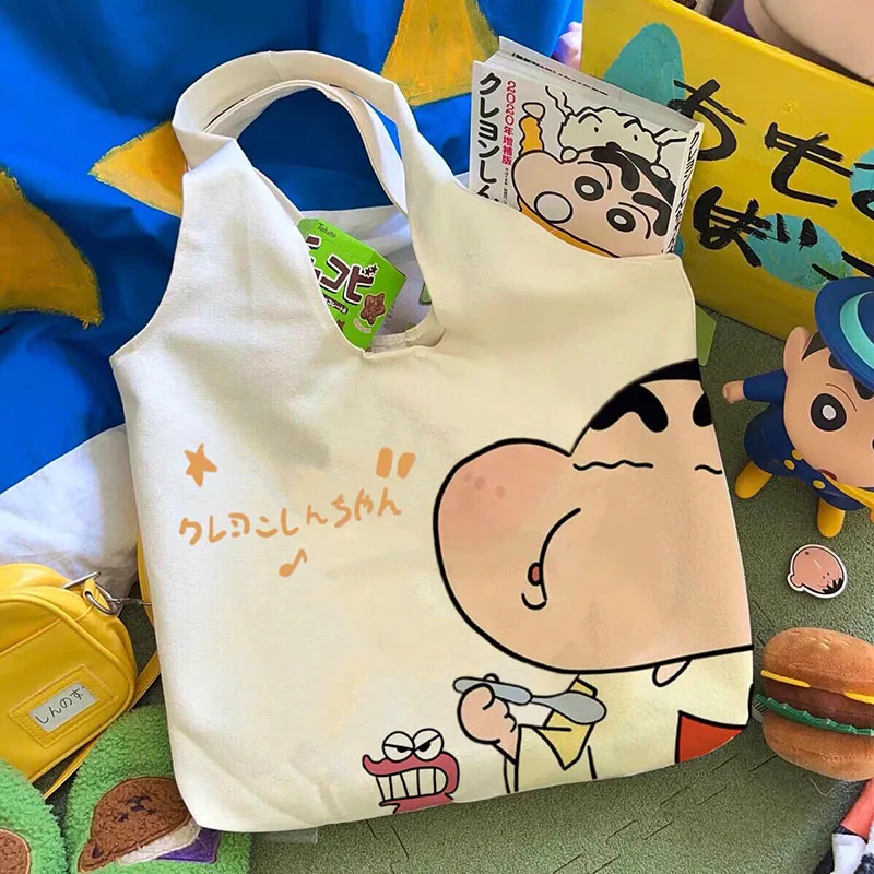 Новинка 2022, японская мультяшная милая сумка через плечо Crayon Shin-Chan, кавайная Студенческая сумка большой вместимости с принтом из аниме для по...
Новинка 2022, японская мультяшная милая сумка через плечо Crayon Shin-Chan, кавайная Студенческая сумка большой вместимости с принтом из аниме для по...