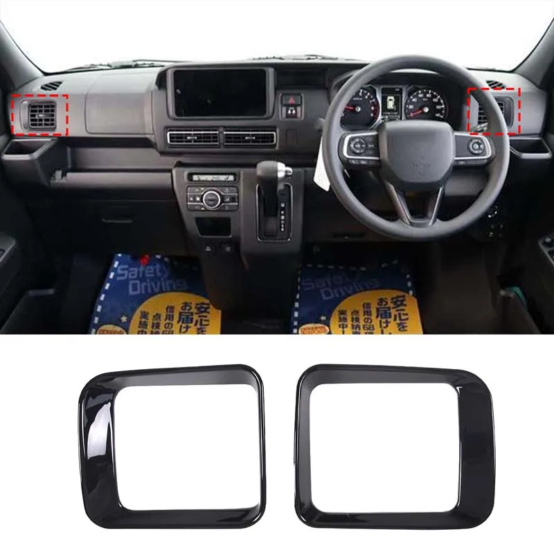 For Daihatsu ATRAI HIJET CARGO 2022 Car Dashboard Side Air Outlet Frame ABS Carbon Fiber Interior Accessories
For Daihatsu ATRAI HIJET CARGO 2022 Car Dashboard Side Air Outlet Frame ABS Carbon Fiber Interior Accessories