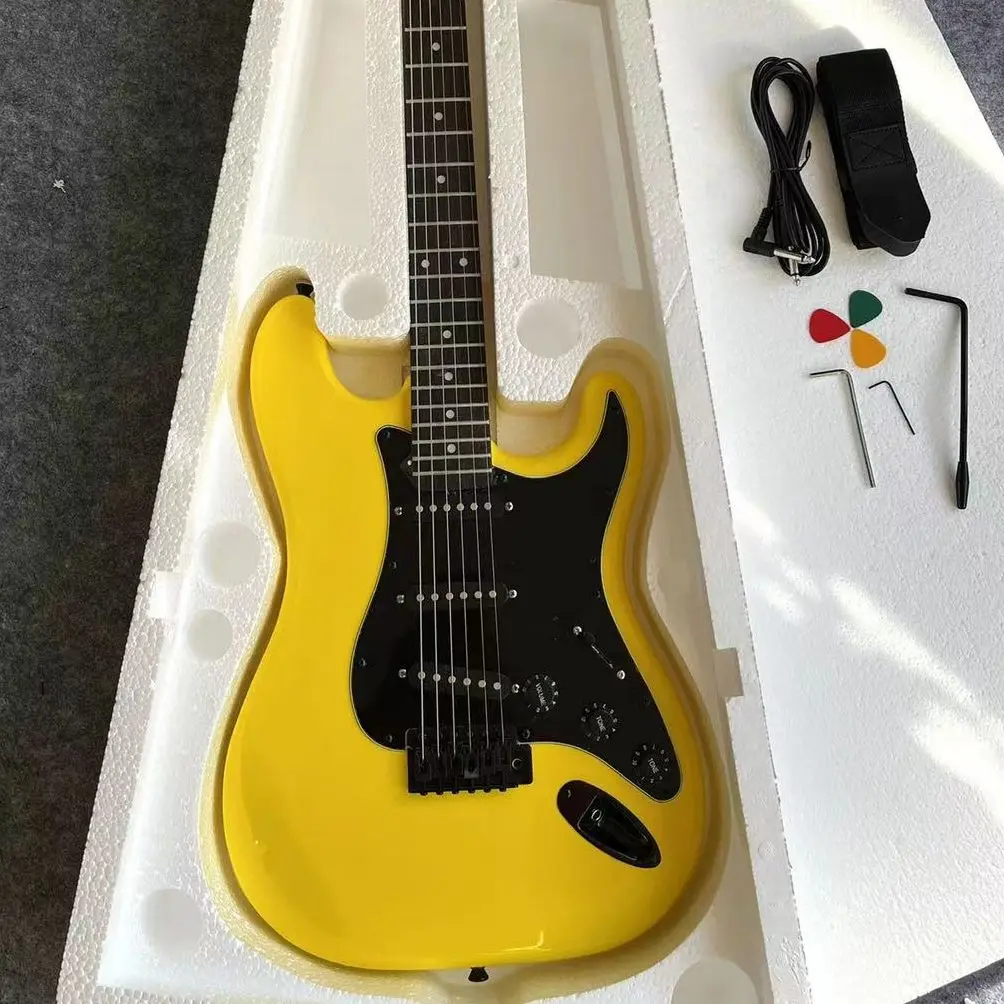 High Quality Custom Body 6 String Maple Fingerboard Stracast Electric Guitar 22 Fret Special Price Well Package Super Value
High Quality Custom Body 6 String Maple Fingerboard Stracast Electric Guitar 22 Fret Special Price Well Package Super Value