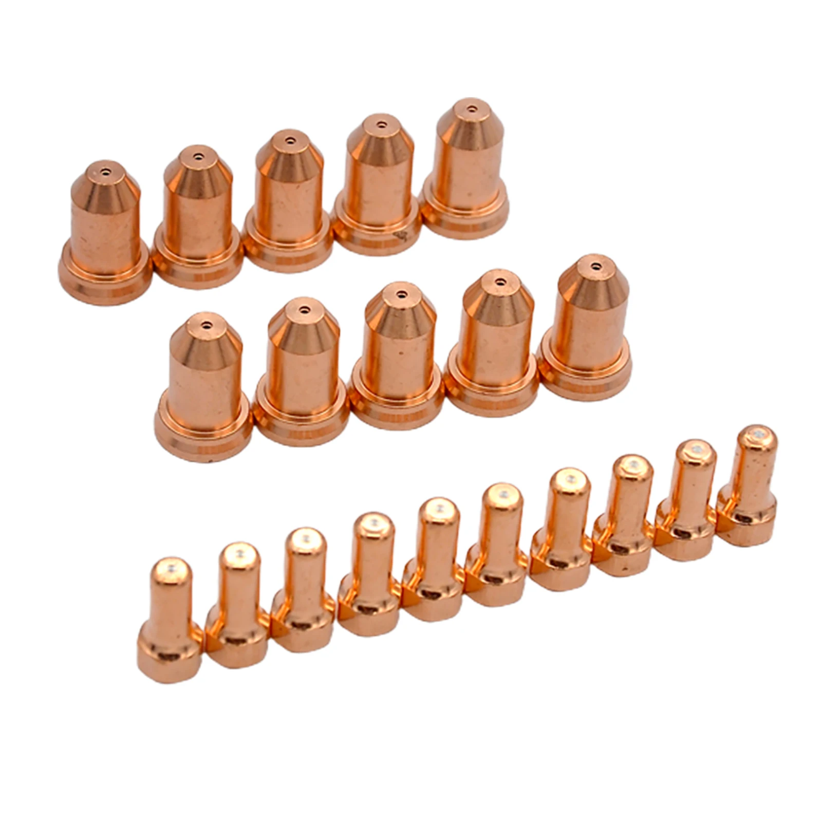 Welding Equipment Plasma Torch Nozzle 20pcs/set 52558 51311.12 Copper Electrode Plasma Cutter Torch 1.3mm Tips
Welding Equipment Plasma Torch Nozzle 20pcs/set 52558 51311.12 Copper Electrode Plasma Cutter Torch 1.3mm Tips