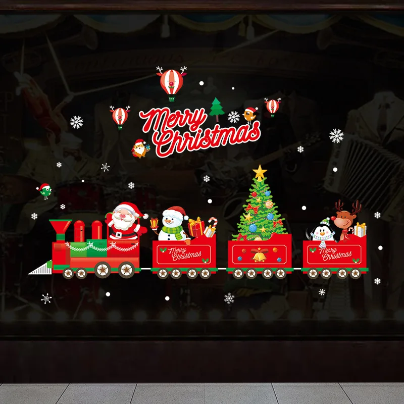 2023 New Year Wall Stickers for Living Room Bedroom Christmas Decoration Vinyl Wall Decals Self-adhesive Train Wallpapers
2023 New Year Wall Stickers for Living Room Bedroom Christmas Decoration Vinyl Wall Decals Self-adhesive Train Wallpapers