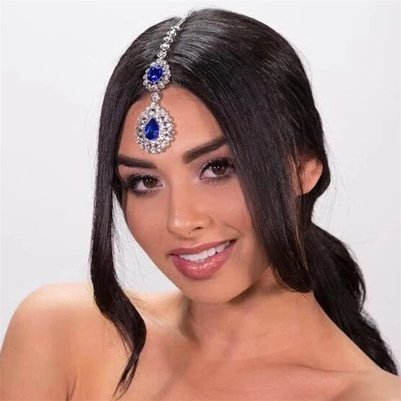 2022 Fashion Rhinestone forehead chain headdress hair chain Wedding Hair Accessories women's bride Indian Party Jewelry Gift
2022 Fashion Rhinestone forehead chain headdress hair chain Wedding Hair Accessories women's bride Indian Party Jewelry Gift