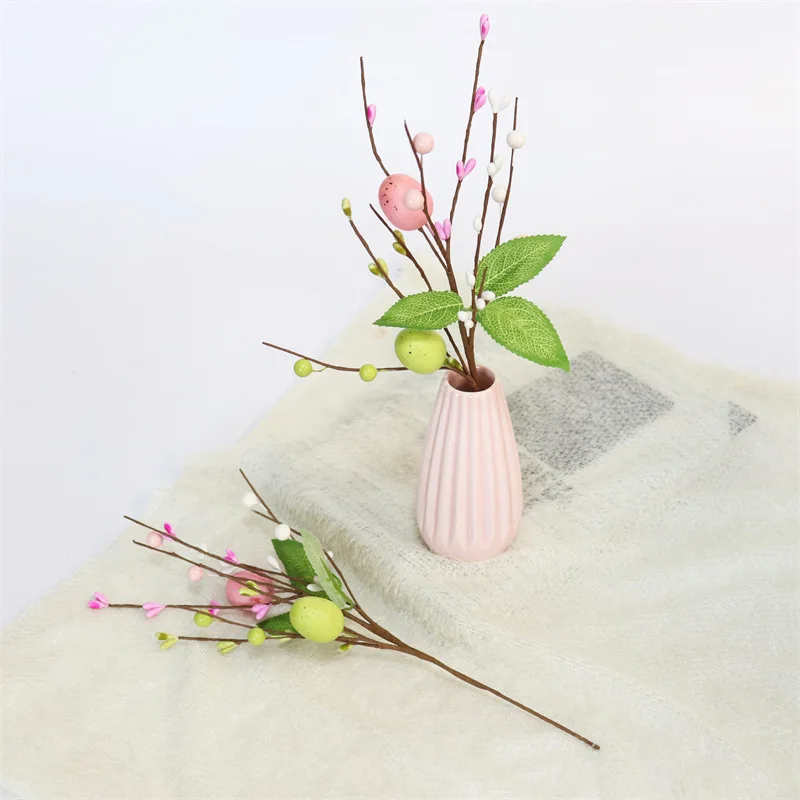 2023 Easter Egg Simulation Berry Cuttings Artificial Flower Modern Simple Home Decoration Ornament Happy Easter Day Party Decor
2023 Easter Egg Simulation Berry Cuttings Artificial Flower Modern Simple Home Decoration Ornament Happy Easter Day Party Decor