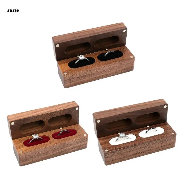 X7YA Ring Box Jewelry Storage Bag Earrings Jewelry Wooden Proposal Birthday Gift Box
X7YA Ring Box Jewelry Storage Bag Earrings Jewelry Wooden Proposal Birthday Gift Box