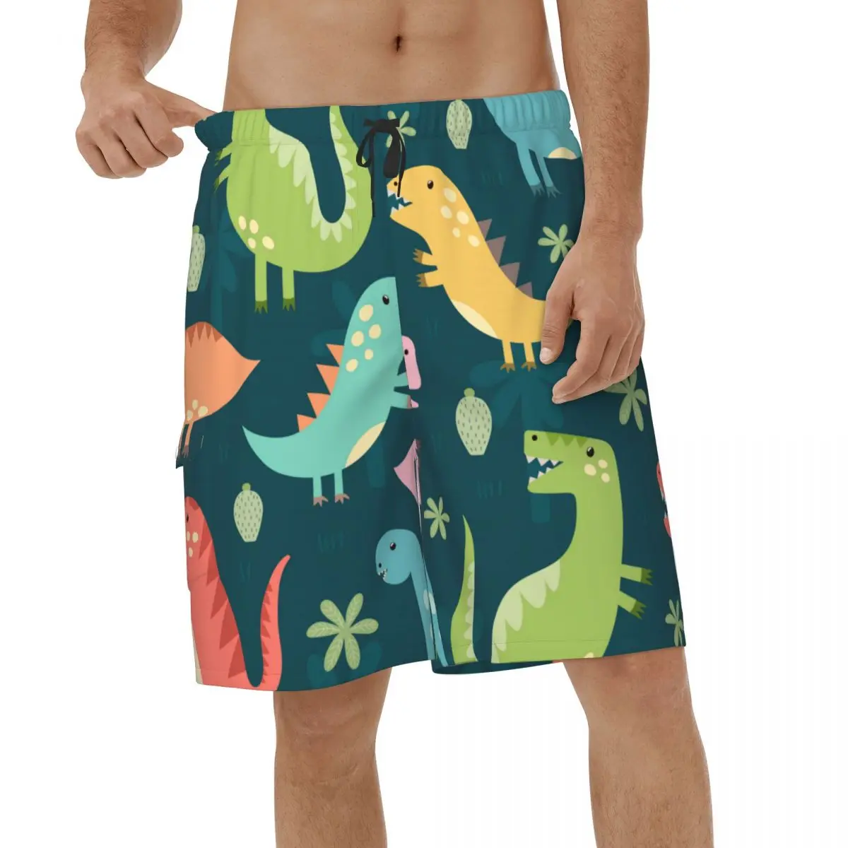 Casual Cute Colorful Tyrannosaurus Rex Dinosaur Men Beach Shorts Sports Board Shorts Surf Short Pants Quick Dry Board Shorts
Casual Cute Colorful Tyrannosaurus Rex Dinosaur Men Beach Shorts Sports Board Shorts Surf Short Pants Quick Dry Board Shorts