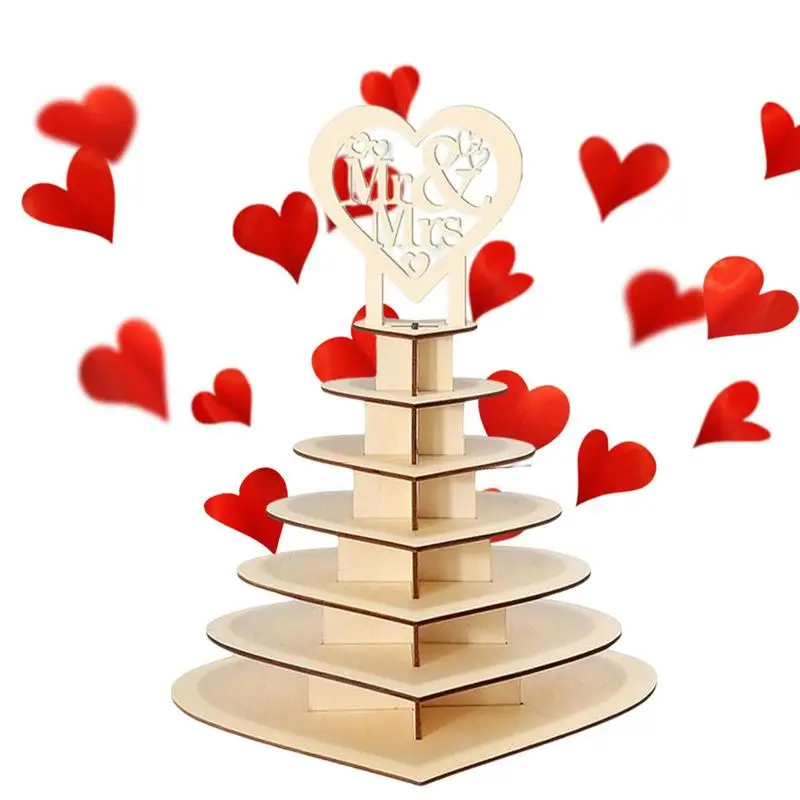 

Деревянная подставка для шоколада, свадебное украшение в деревенском стиле для свадьбы, свадебное украшение мистер и миссис, шоколадный десерт, дисплей для конфет
