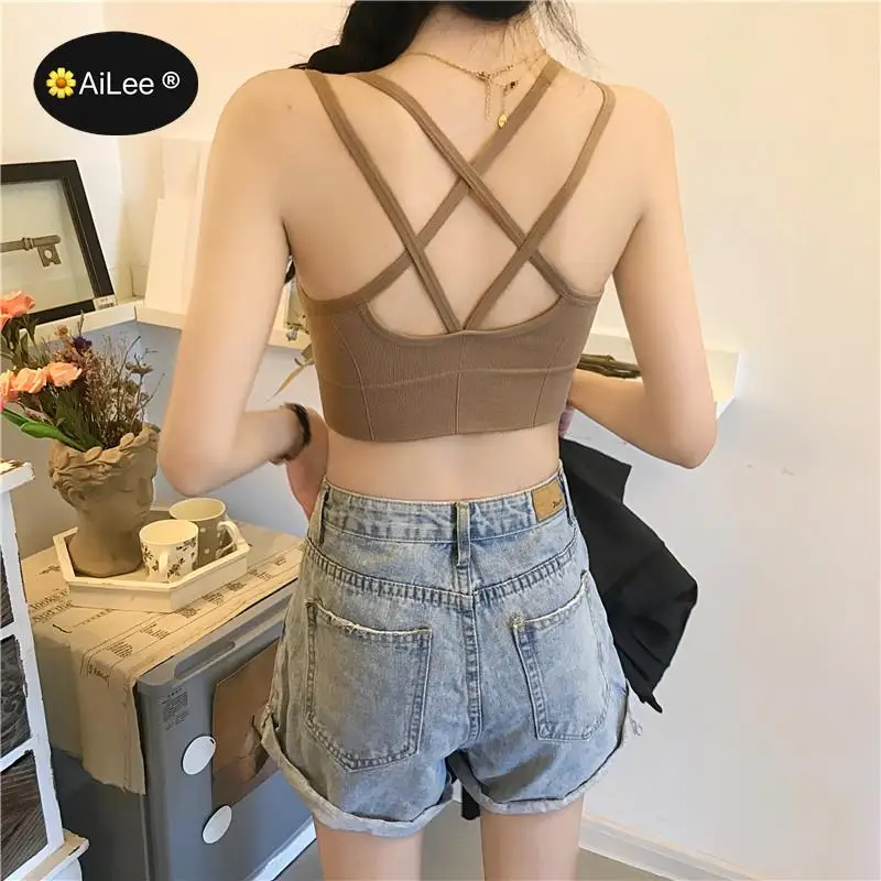 Crop Top Women Sexy Ladies Vest Sleeveless Backless Cami Top White Satin Tank Top Punk Summer Milkmaid Female Clothes Party
Crop Top Women Sexy Ladies Vest Sleeveless Backless Cami Top White Satin Tank Top Punk Summer Milkmaid Female Clothes Party