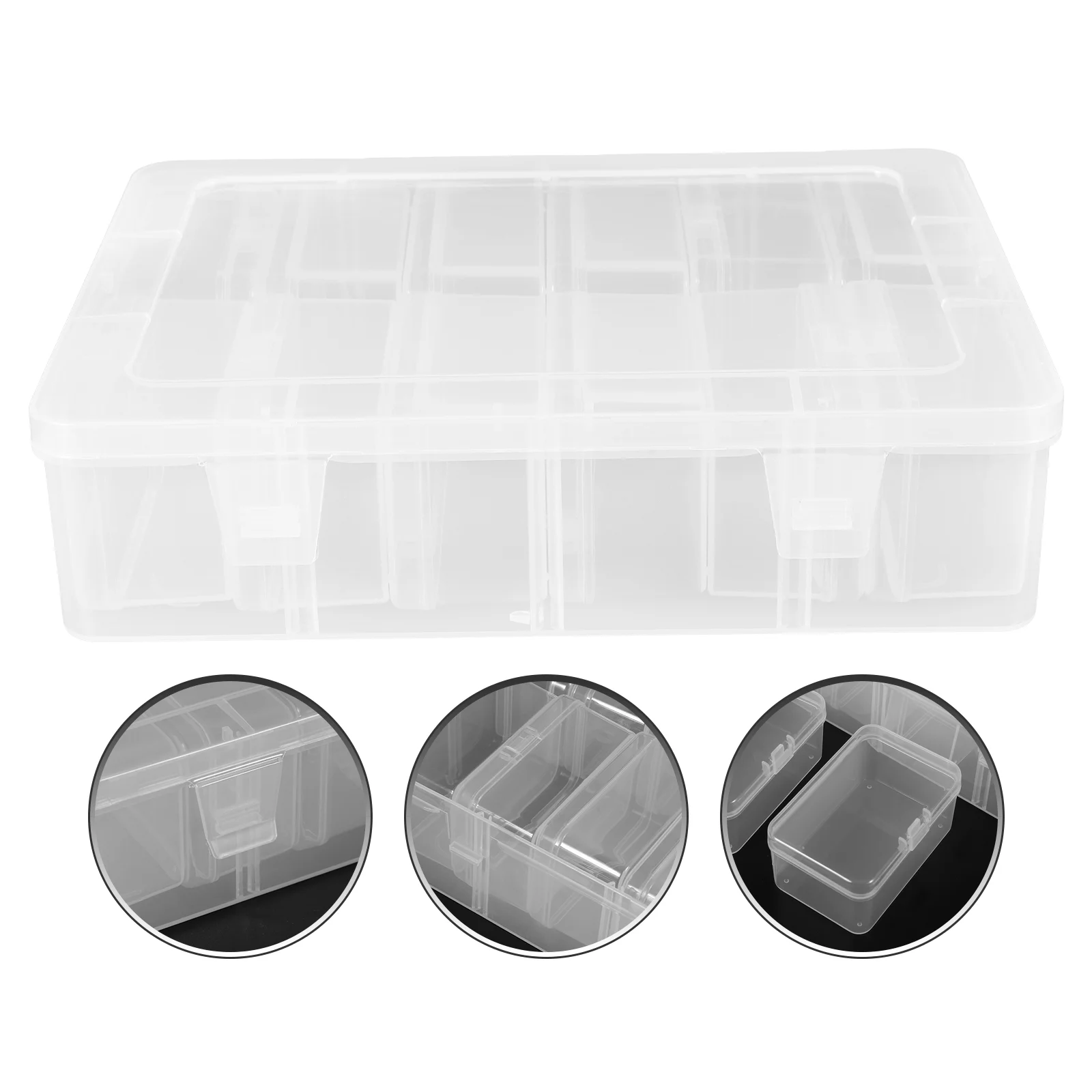 Bead Storage Box Plastic Bins Organizers And Hinged Cover Small Pp Mini Containers
Bead Storage Box Plastic Bins Organizers And Hinged Cover Small Pp Mini Containers