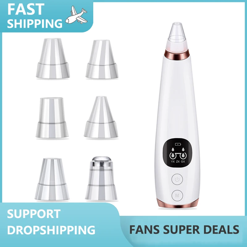 Blackhead Remover Skin Care Pore Vacuum Acne Pimple Removal Vacuum Suction Tool Facial Diamond Dermabrasion Machine
Blackhead Remover Skin Care Pore Vacuum Acne Pimple Removal Vacuum Suction Tool Facial Diamond Dermabrasion Machine