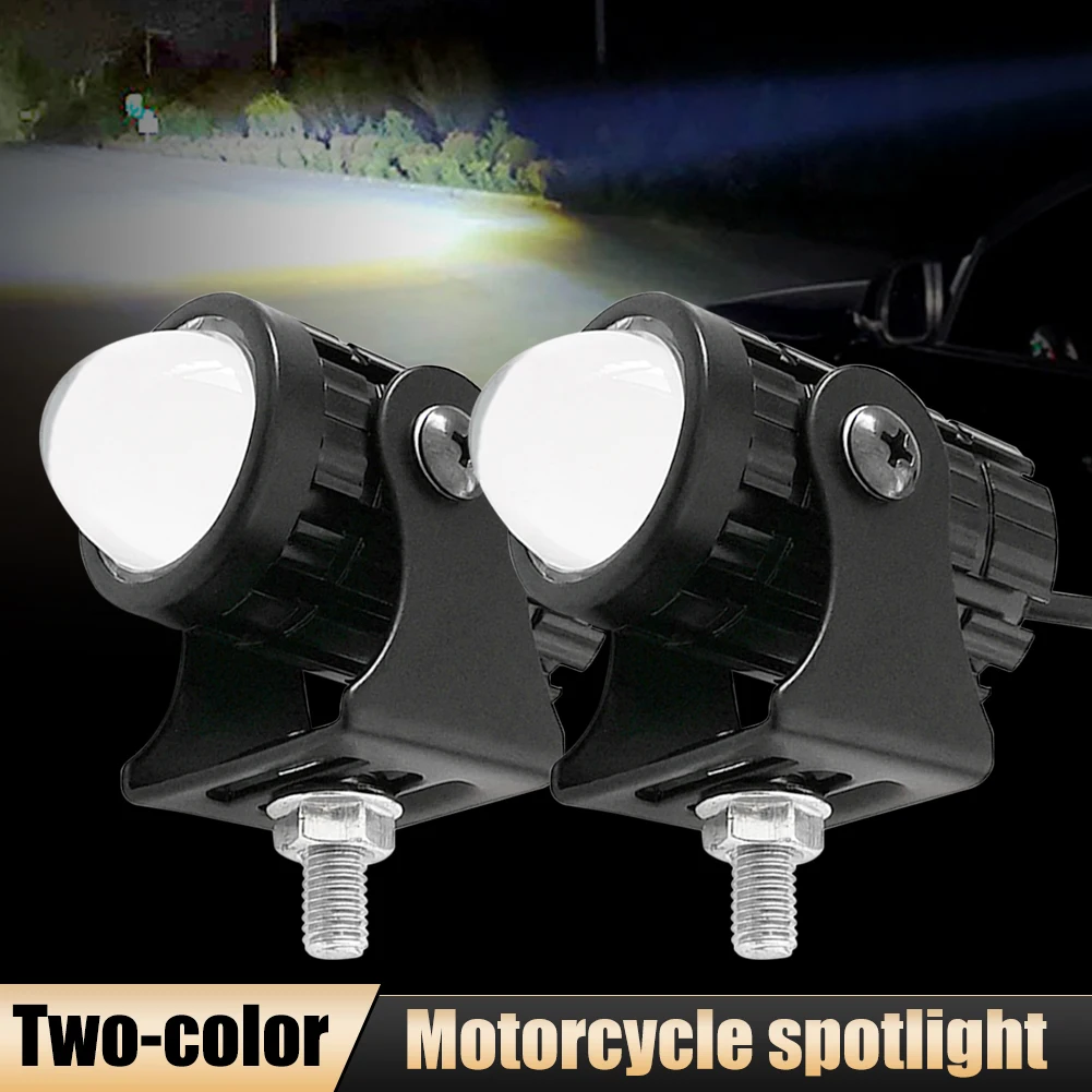Motorcycle Auxiliary Light LED Spot Beam 24W Driving Light White/Amber 2 Color with Switch Waterproof for Motorcycle Off-road
Motorcycle Auxiliary Light LED Spot Beam 24W Driving Light White/Amber 2 Color with Switch Waterproof for Motorcycle Off-road