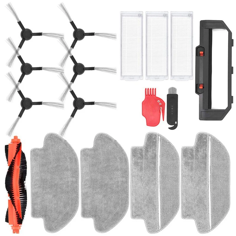 Replacement Roller Brush Side Brushes HEPA Filters For Xiaomi Mijia STYJ02YM Robot Vacuum Cleaner Accessories
Replacement Roller Brush Side Brushes HEPA Filters For Xiaomi Mijia STYJ02YM Robot Vacuum Cleaner Accessories