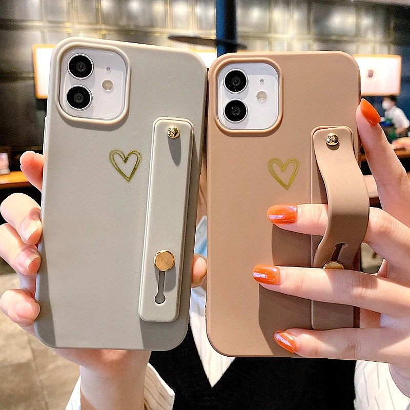 Soft Love Heart Wrist Strap Phone Case For iPhone 11 12 13 mini Pro Max X XR Xs Max 7 8 Plus SE 2020 Kickstand Cases Cover
Soft Love Heart Wrist Strap Phone Case For iPhone 11 12 13 mini Pro Max X XR Xs Max 7 8 Plus SE 2020 Kickstand Cases Cover