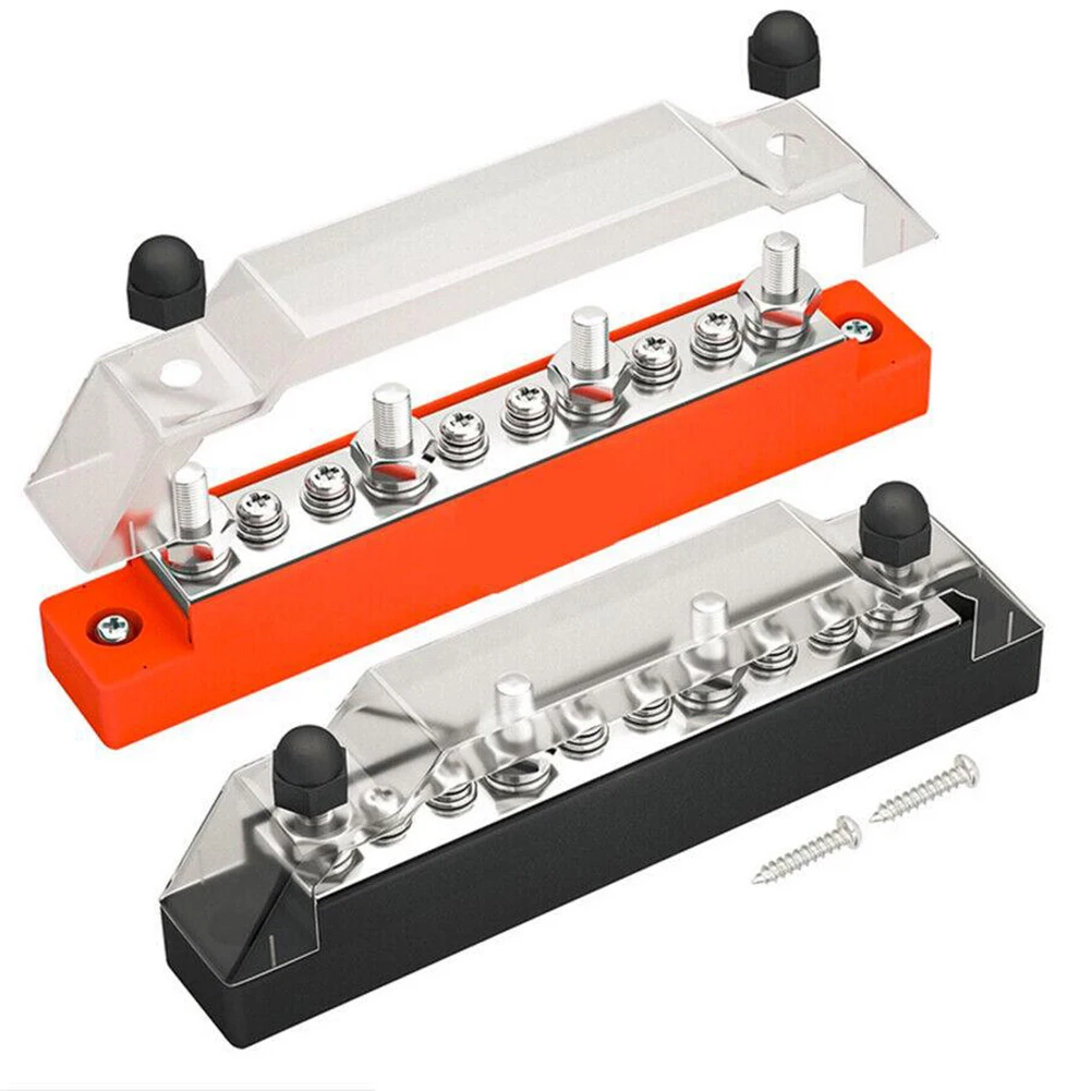 For Boat Distribution Block Car Accessories Block Studs Bus Screws Positive Negative Bus Power Distribution Block
For Boat Distribution Block Car Accessories Block Studs Bus Screws Positive Negative Bus Power Distribution Block