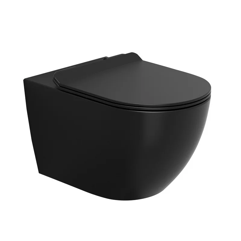 Black wall-mounted toilet dumb black wall-mounted intelligent toilet lid into the wall water tank concealed hanging wall-mounted
Black wall-mounted toilet dumb black wall-mounted intelligent toilet lid into the wall water tank concealed hanging wall-mounted