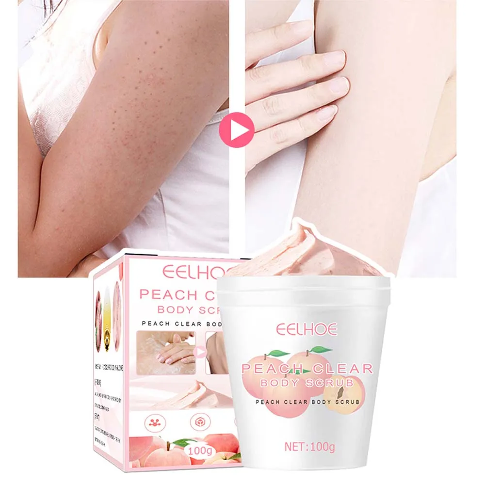 Peach Exfoliating Body Scrub Whitening Lightening Dark Armpit Products Hyaluronic Acid Moisturizing Skin Cleaning Full Skin Care
Peach Exfoliating Body Scrub Whitening Lightening Dark Armpit Products Hyaluronic Acid Moisturizing Skin Cleaning Full Skin Care