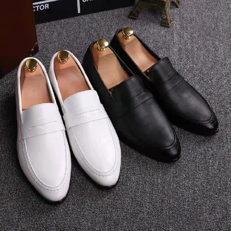 Men's Leather Shoes New Style Fashion Simple Korean Business Trend Formal Dress Pointed Inner Heightening Overshoot Men's Shoes
Men's Leather Shoes New Style Fashion Simple Korean Business Trend Formal Dress Pointed Inner Heightening Overshoot Men's Shoes