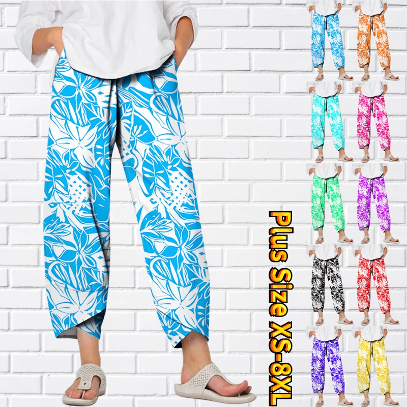 2023 New Women's New Design Printed Pants Fashion Casual Daily Side Pockets Trousers Full Length Comfort Large Size Loose Pants
2023 New Women's New Design Printed Pants Fashion Casual Daily Side Pockets Trousers Full Length Comfort Large Size Loose Pants