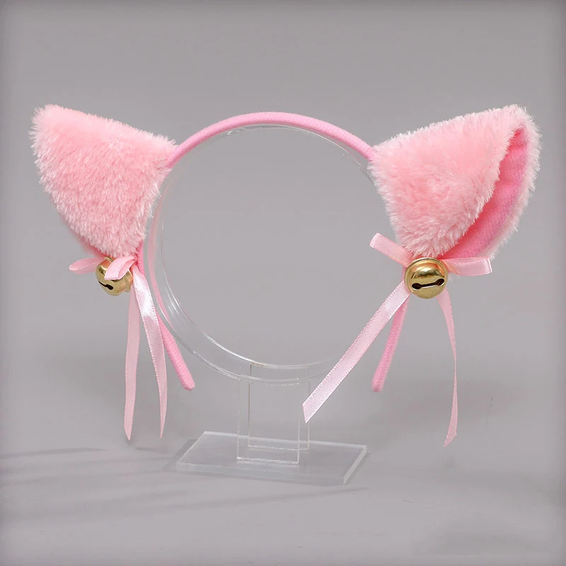 Cartoon Cat Ears Headband Cute Long Fur Ears Shape Bell Headband Cosplay Party Cartoon Solid Color Headwear Hair Accessories
Cartoon Cat Ears Headband Cute Long Fur Ears Shape Bell Headband Cosplay Party Cartoon Solid Color Headwear Hair Accessories