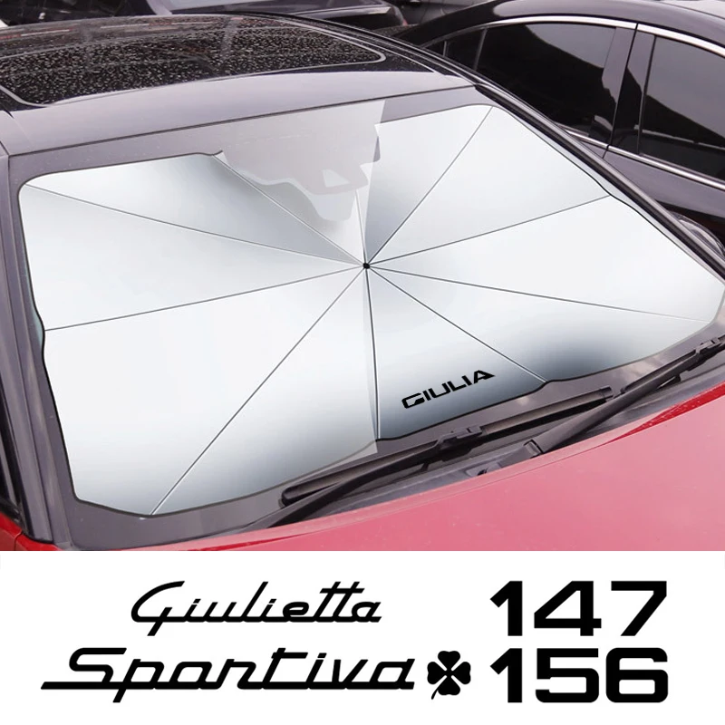 Car Sunshade Umbrella for Alfa Romeo 159 147 Giulietta Stelvio 4C MITO 156 Giulia Sportiva Car Windshield Sunshade Umbrella
Car Sunshade Umbrella for Alfa Romeo 159 147 Giulietta Stelvio 4C MITO 156 Giulia Sportiva Car Windshield Sunshade Umbrella
