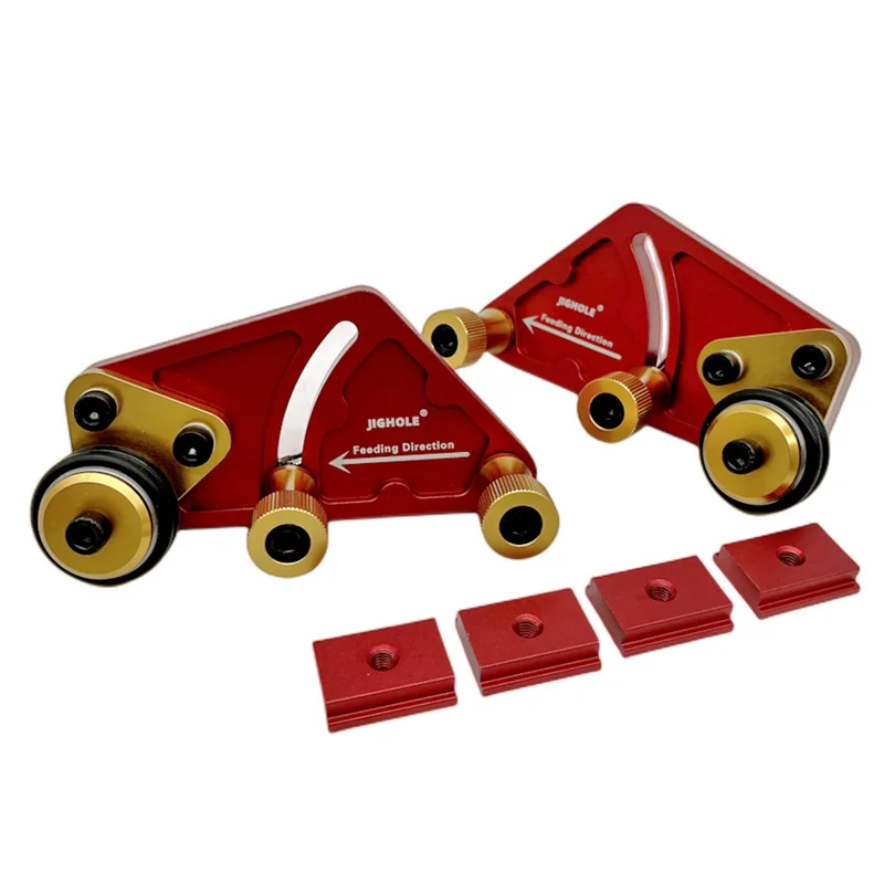 1 Pair Bearing Roller Feeder, Upgraded Aluminum Alloy Feather Loc Board, Table Saw Feeding Safety Propelling Auxiliary Tools
1 Pair Bearing Roller Feeder, Upgraded Aluminum Alloy Feather Loc Board, Table Saw Feeding Safety Propelling Auxiliary Tools