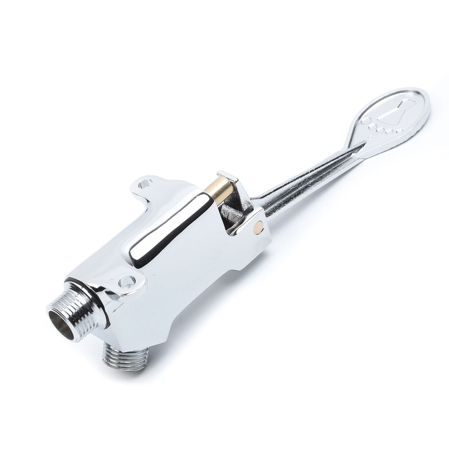 Basin Single Foot Pedal Control Tap Cold Water 1pcs Set Silver Copper+304 Stainless Steel Faucet Switch Practical
Basin Single Foot Pedal Control Tap Cold Water 1pcs Set Silver Copper+304 Stainless Steel Faucet Switch Practical