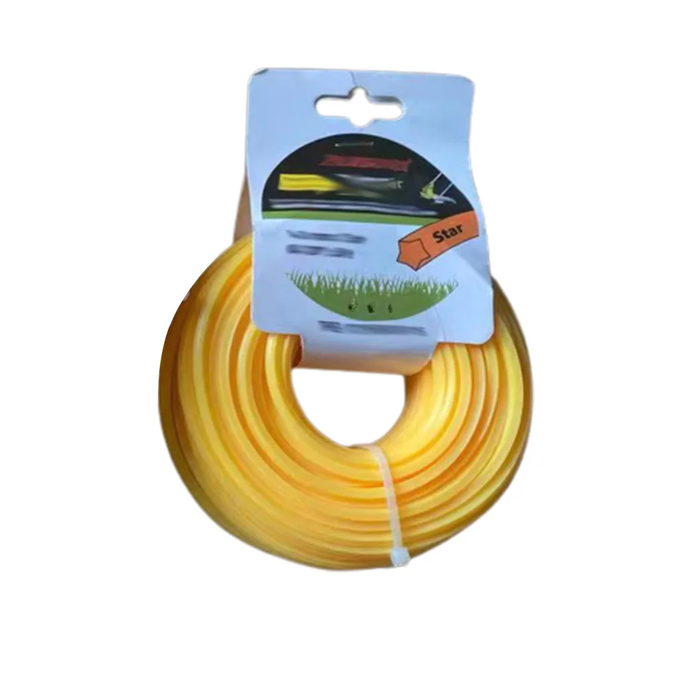 Brand New Strimmer Line Brush Cutter Line High Quality Lawn Mower Accessories Line Strimmer Line 3mm Star Yellow
Brand New Strimmer Line Brush Cutter Line High Quality Lawn Mower Accessories Line Strimmer Line 3mm Star Yellow