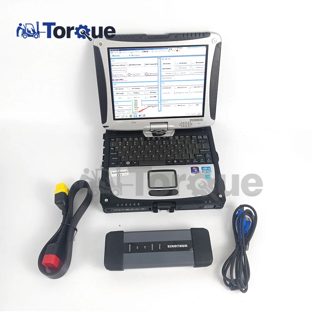 For SINOTRUCK EOL HOWO Cnhtc common rail Diesel Engine Heavy Duty Truck for Sinotruck Diagnostic Scanner Tool+CF19 Laptop
For SINOTRUCK EOL HOWO Cnhtc common rail Diesel Engine Heavy Duty Truck for Sinotruck Diagnostic Scanner Tool+CF19 Laptop